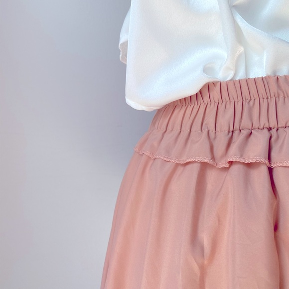 Tie Waist Skirt - Picture 6 of 8